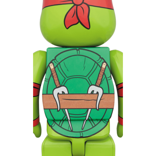 Оригинальный набор фигурок Bearbrick Raphael 100% & 400% Set Green - 7см и 28см