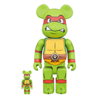Bearbrick Raphael 100% & 400% Set Green
