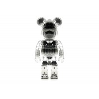 Фигурка (28см) Bearbrick Rinaro Audio 400% Portable Speaker Clear