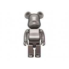 Bearbrick Rinaro Audio Chrome Portable Bluetooth Speaker 400% Platinum