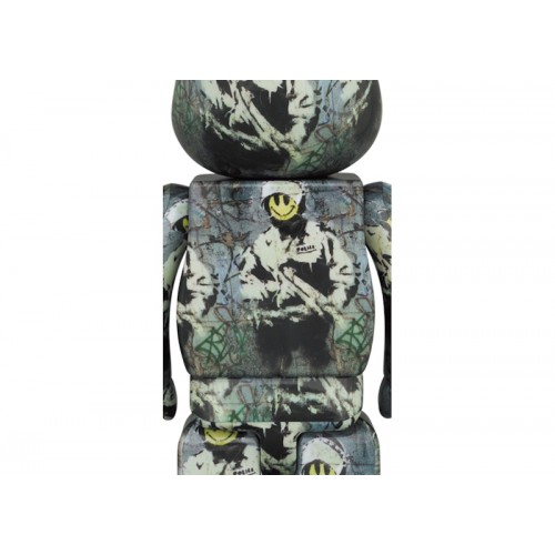 Оригинальный набор фигурок Bearbrick Riot Cop 100% & 400% Set - 7см и 28см