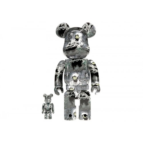Оригинальный набор фигурок Bearbrick Riot Cop 100% & 400% Set - 7см и 28см