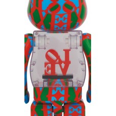 Bearbrick Robert Indiana "LOVE" 1000%