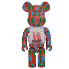 Большая фигурка (70см) Bearbrick Robert Indiana "LOVE" 1000%