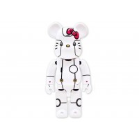 Bearbrick Robot Hello Kitty 1000% White