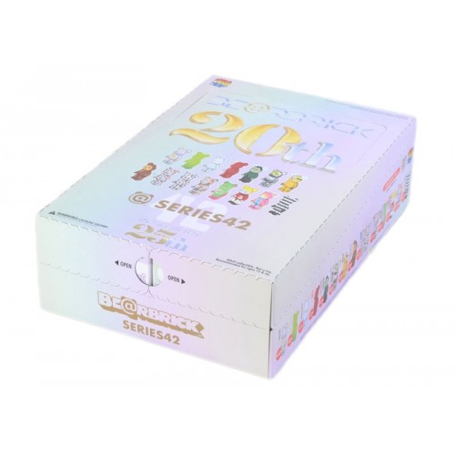 Оригинальный набор фигурок Bearbrick Series 42 Sealed Case 100% (24 Blind Boxes) - 7см