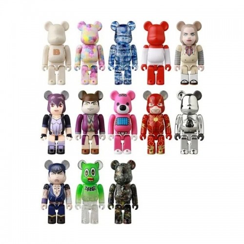 Оригинальный набор фигурок Bearbrick Series 47 Sealed Case 100% (24 Blind Boxes) - 7см