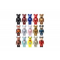 Набор маленьких фигурок (7см) Bearbrick Series 48 Sealed Case 100% (24 Blind Boxes)