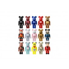 Набор маленьких фигурок (7см) Bearbrick Series 48 Sealed Case 100% (24 Blind Boxes)