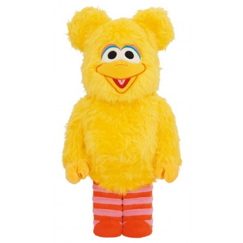 Оригинальная большая фигурка Bearbrick Sesame Street Big Bird Costume 1000 - 70см