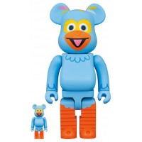 Набор фигурок (7см и 28см) Bearbrick Sesame Street Pino 100% & 400% Set