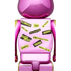 Bearbrick Sex Pistols "Never Mind The Bollocks" 100% & 400% Set Chrome