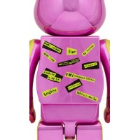 Bearbrick Sex Pistols "Never Mind The Bollocks" 10 Chrome