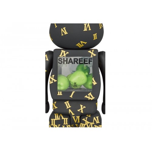 Оригинальный набор фигурок Bearbrick Shareef 3 100% & 400% Set - 7см и 28см