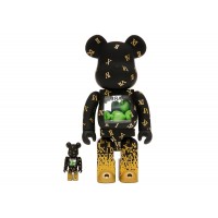 Набор фигурок (7см и 28см) Bearbrick Shareef 3 100% & 400% Set