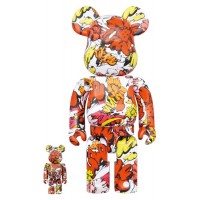 Набор фигурок (7см и 28см) Bearbrick Shun Sudo 100% & 400% Set