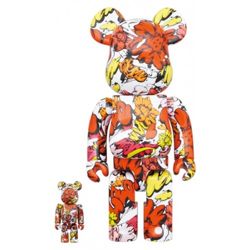 Оригинальный набор фигурок Bearbrick Shun Sudo 100% & 400% Set - 7см и 28см