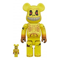 Набор фигурок (7см и 28см) Bearbrick SKULL FACE 100% & 400% Set