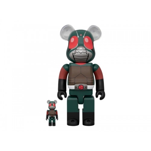 Набор из двух фигурок Bearbrick Skyrider 100% & 400% Set - 7см и 28см.
