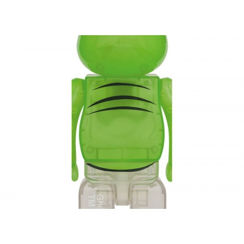 Оригинальная большая фигурка Bearbrick Slimer (Green Ghost) 1000% - 70см