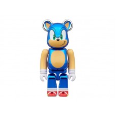 Bearbrick Sonic The Hedgehog 100% & 400% Set Chrome
