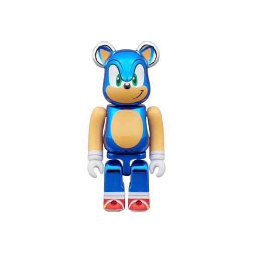 Набор из двух фигурок Bearbrick Sonic The Hedgehog 100% & 400% Set Chrome - 7см и 28см. Набор из двух фигурок Bearbrick Sonic The Hedgehog 100% & 400% Set Chrome - 7см и 28см.