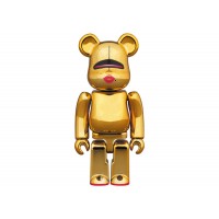 Bearbrick Sorayama x 2G 100% & 400% Set Gold Ver.
