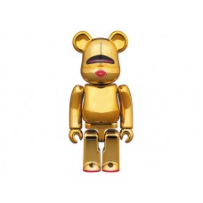 Bearbrick Sorayama x 2G 100% & 400% Set Gold Ver.