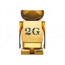 Bearbrick Sorayama x 2G 100% & 400% Set Gold Ver.