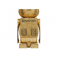 Bearbrick x BAPE x Hajime Sorayama Camo Shark 1000% Gold