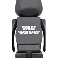 Bearbrick Space Invaders 400% Black