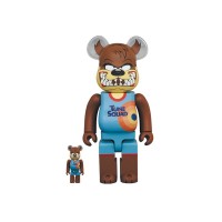 Набор фигурок (7см и 28см) Bearbrick Space Jam: A New Legacy Tasmanian Devil 100% & 400% Set