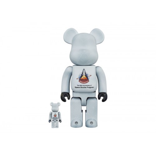 Оригинальный набор фигурок Bearbrick Space Shuttle 100% & 400% Set - 7см и 28см