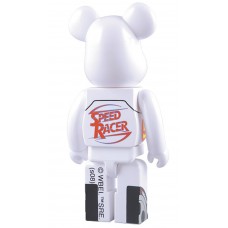 Bearbrick Speed Racer 400% White