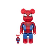 Bearbrick Spider-Man Final Suit 100% & 400% Set