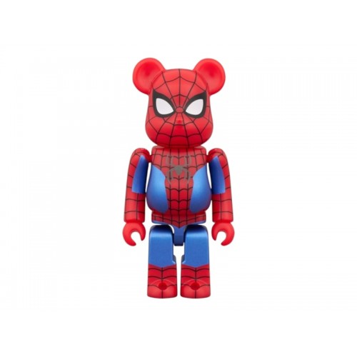 Набор из двух фигурок Bearbrick Spider-Man Final Suit 100% & 400% Set - 7см и 28см. Набор из двух фигурок Bearbrick Spider-Man Final Suit 100% & 400% Set - 7см и 28см.