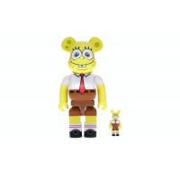 Bearbrick Spongebob 100% & 400% Set Yellow