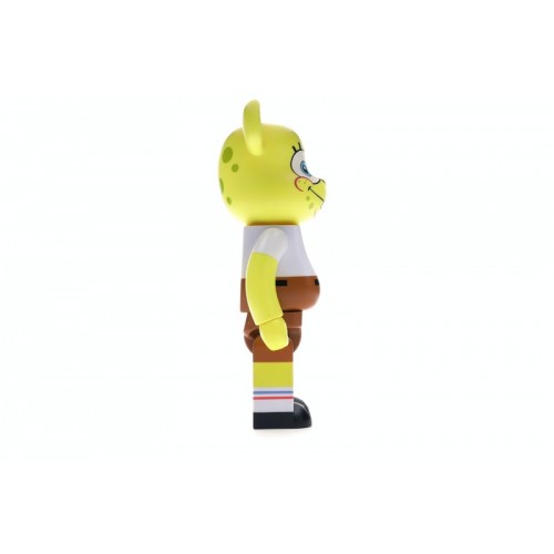 Набор из двух фигурок Bearbrick Spongebob 100% & 400% Set Yellow - 7см и 28см.