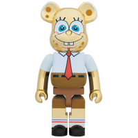 Bearbrick Spongebob Gold Chrome 1000% Gold