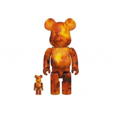 Bearbrick SSUR Fire 100% & 400% Set