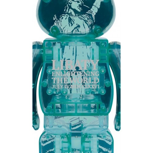 Оригинальная большая фигурка Bearbrick Statue Of Liberty 1000% - 70см