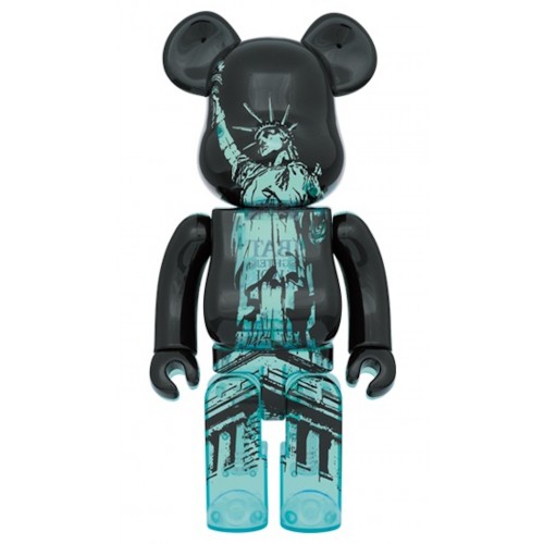 Оригинальная большая фигурка Bearbrick Statue Of Liberty 1000% - 70см