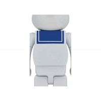 Bearbrick Stay Puft Marshmallow Man 1000% White Chrome Ver.