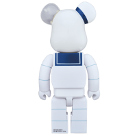 Bearbrick Stay Puft Marshmallow Man 400% White