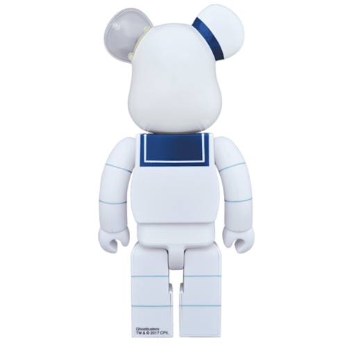 Оригинальная фигурка Bearbrick Stay Puft Marshmallow Man 400% White - 28см