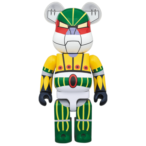 Оригинальная большая фигурка Bearbrick Steel Jeg 1000% Multi - 70см