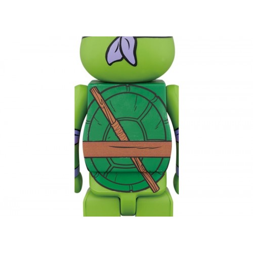 Оригинальная большая фигурка Bearbrick Teenage Mutant Ninja Turtles Donatello 1000% - 70см