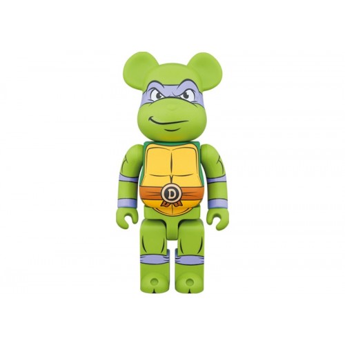 Оригинальная большая фигурка Bearbrick Teenage Mutant Ninja Turtles Donatello 1000% - 70см