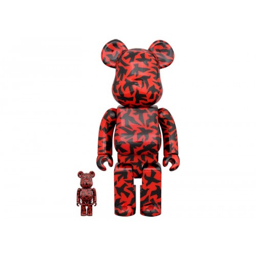 Оригинальный набор фигурок Bearbrick The Birds 100% & 400% Set - 7см и 28см