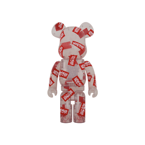 Оригинальная большая фигурка Bearbrick The BlackEyePatch 1000% - 70см